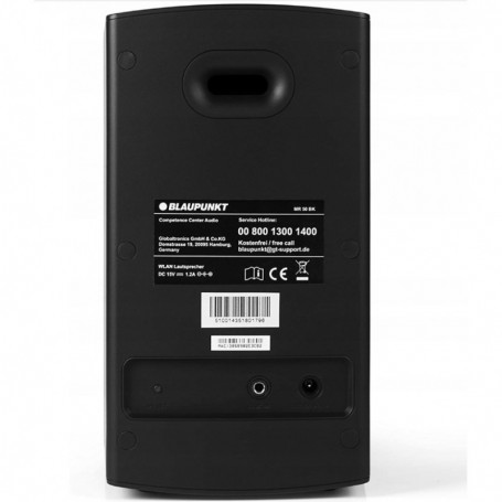 Pack de 2 Enceintes Wifi BLuetooth Multiroom noires MR50 BLACK x2 de Blaupunkt