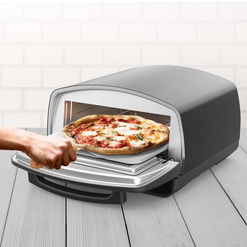 Four à pizza d’intérieur K-PIZZA 2000W avec fenêtre de KITCHENCOOK