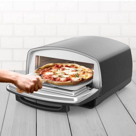 Four à pizza d’intérieur K-PIZZA 2000W avec fenêtre de KITCHENCOOK
