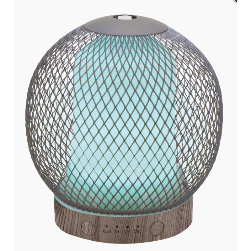 DIFFUSEUR D'HUILES ESSENTIELLES MALAGA BOIS GRIS NATUR'SUN AROMS