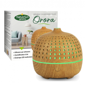 DIFFUSEUR D'HUILES ESSENTIELLES ORORA BOIS CLAIR NATUR'SUN AROMS