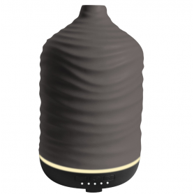 DIFFUSEUR D'HUILES ESSENTIELLES LIVING CÉRAMIQUE GRIS ANTHRACITE NATUR'SUN AROMS 2