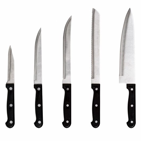 BLOC 11 COUTEAUX AVEC AIGUISOIR ET CISEAUX 5 FIVE