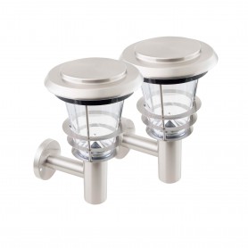 Lot de 2 appliques solaires détecteur de mouvement V50 Vsolar