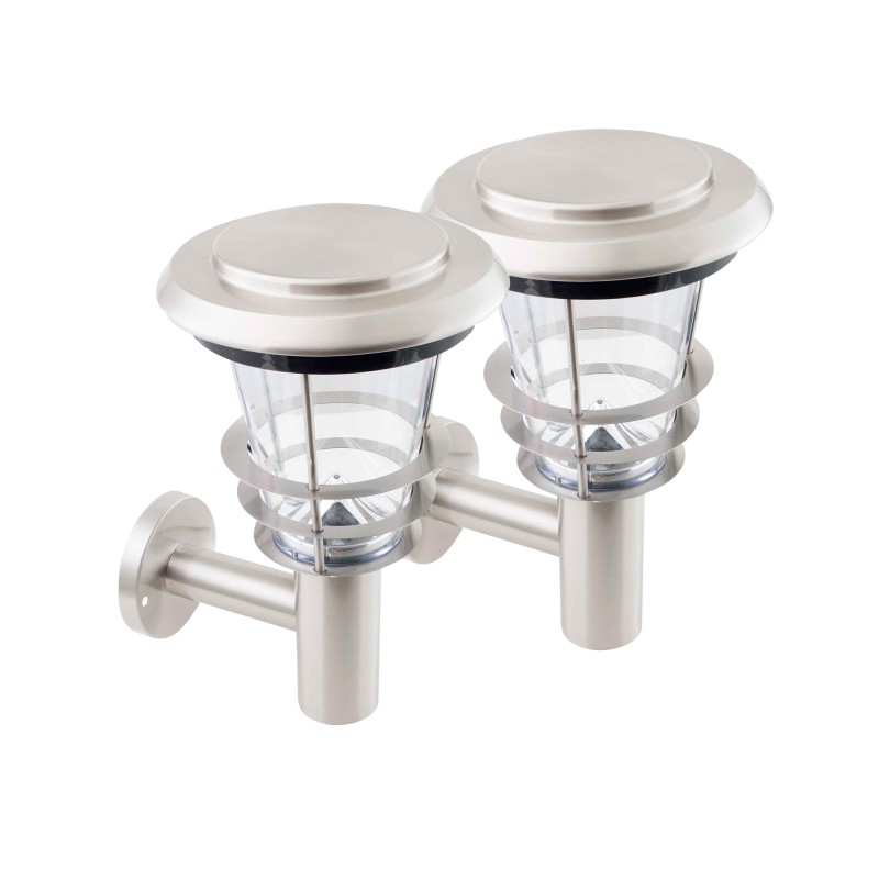 Lot de 2 appliques solaires détecteur de mouvement V50 Vsolar