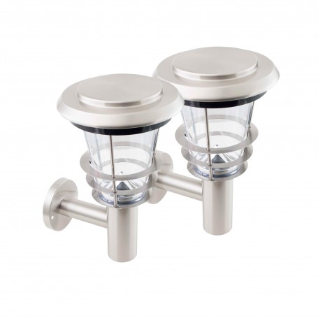 Lot de 2 appliques solaires détecteur de mouvement V50 Vsolar
