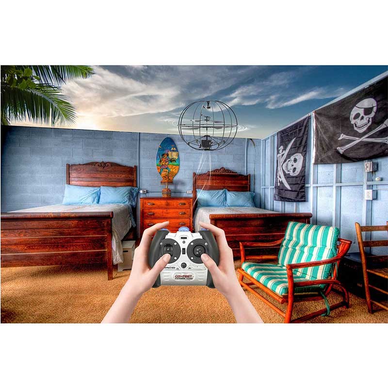 DRONE EN SPHÈRE ULTRA RÉSISTANT MODÈLE UFO DYNABASS