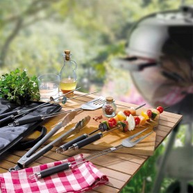 Kit 7 accessoires pour barbecue SBQ7 Kitchencook 2