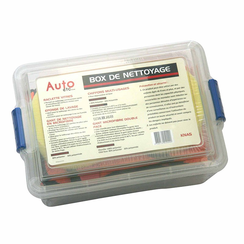 KIT DE NETTOYAGE COMPLET POUR VOITURE MODÈLE KNA5