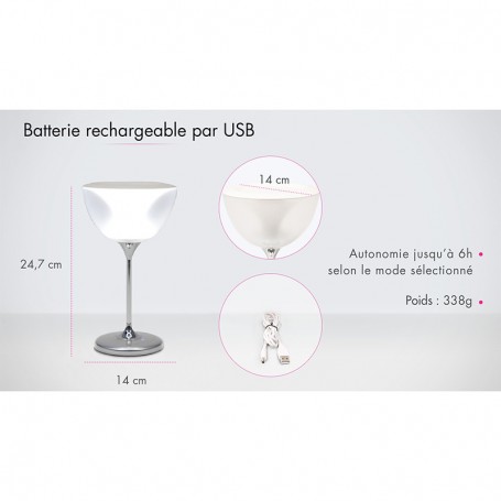 Enceinte bluetooth Lampe d'ambiance ILAMPY Dynabass