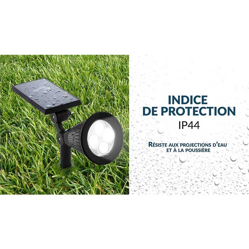 PROJECTEUR SOLAIRE LED 200 LUMENS MODÈLE GREENLED WI-LIGHT