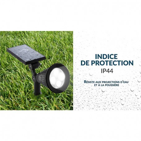 PROJECTEUR SOLAIRE LED 200 LUMENS MODÈLE GREENLED WI-LIGHT
