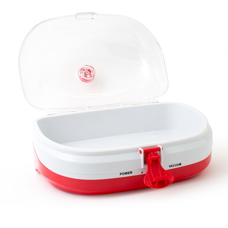 BOITE DE CONSERVATION ELECTRIQUE SOUS VIDE MODÈLE FRESHMASTER ROUGE