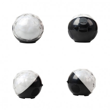 Enceinte disco bluetooth lumineuse DYSCO noir Dynabass