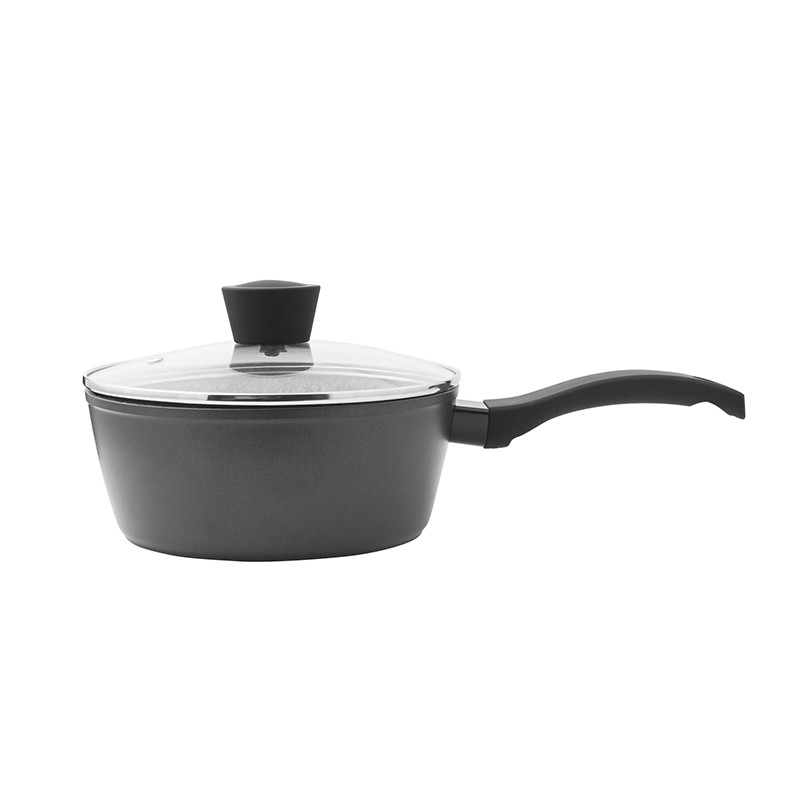 Casserole aluminium Forgé anti adhésif 18cm GRANIT IN Kitchencook