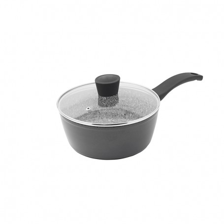 Casserole aluminium Forgé anti adhésif 18cm GRANIT IN Kitchencook