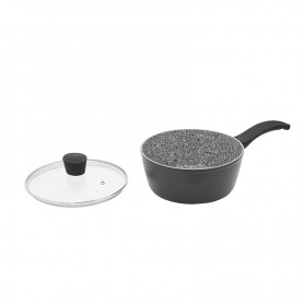 Casserole aluminium Forgé anti adhésif 18cm GRANIT IN Kitchencook 2