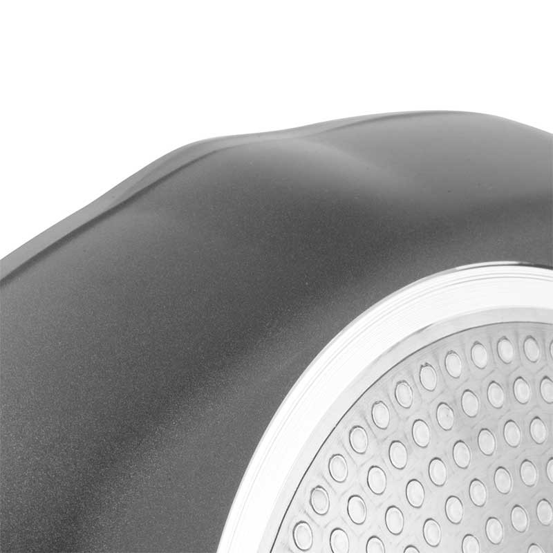 GRILL EN ALUMINIUM FORGE 28CM EFFET GRANITE ANTI-ADHESIF GRIL28TFI