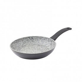 POÊLE EN ALUMINIUM FORGE 24CM EFFET GRANITE ANTI-ADHÉSIVE P24TFI