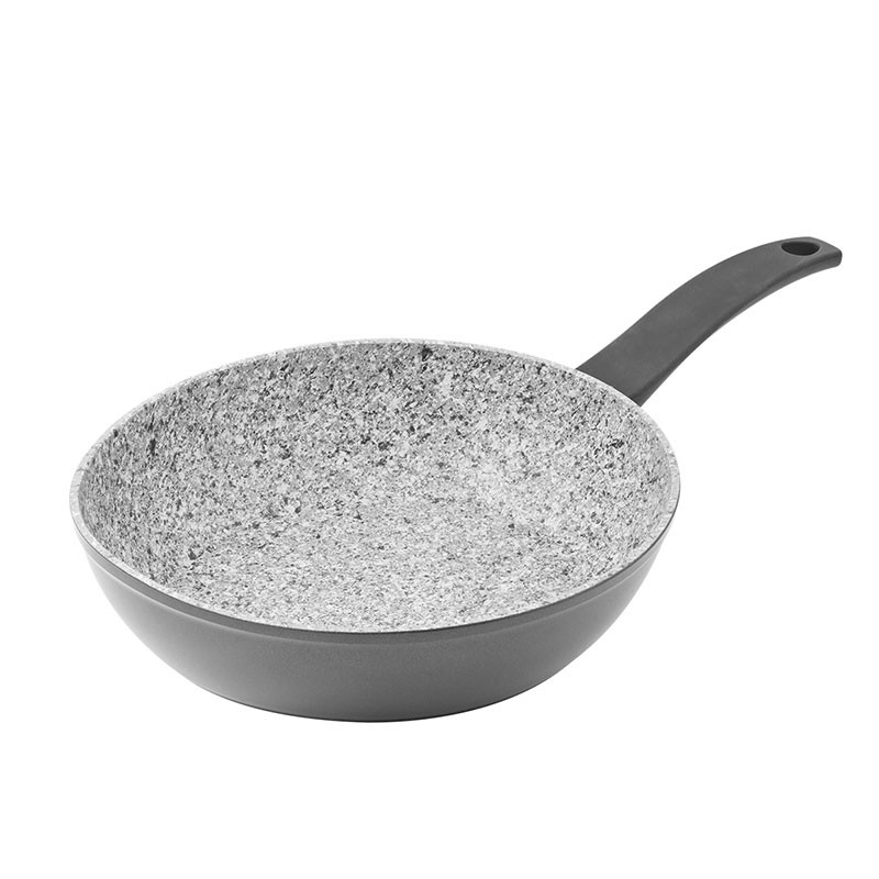 SAUTEUSE EN ALUMINIUM FORGE 26CM EFFET GRANITE ANTI-ADHÉSIVE ST26TFI