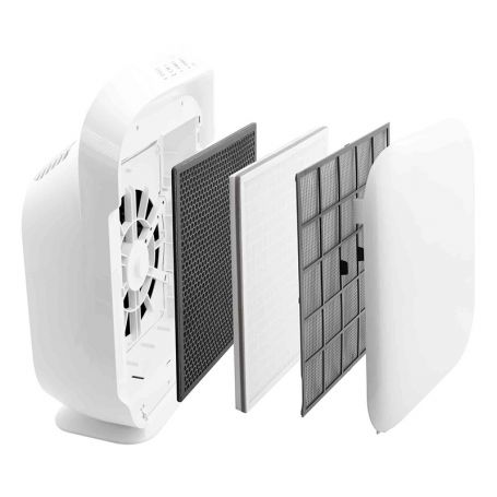 Purificateur d'air 3 filtres avec ioniseur AIR BLUE V5  Yoghi
