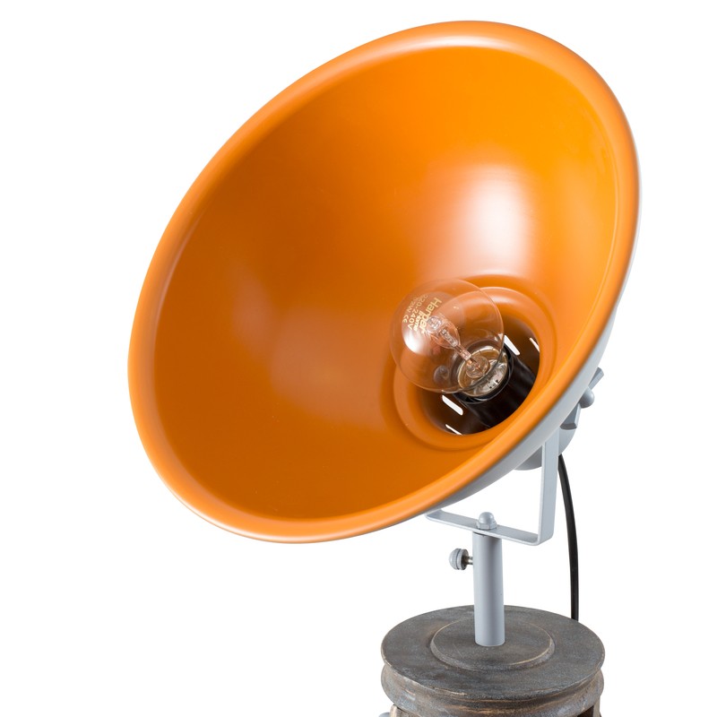 LAMPADAIRE 145CM BOIS ET MÉTAL MODÈLE FACTORY MAC-ANDREWS