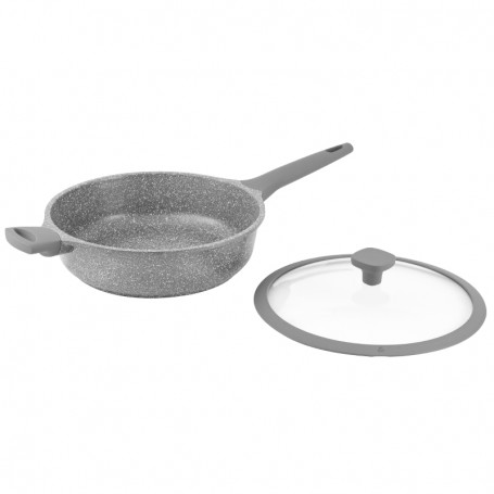 Sauteuse fonte d'aluminium anti adhésif 24cm TFI VERTU Kitchencook