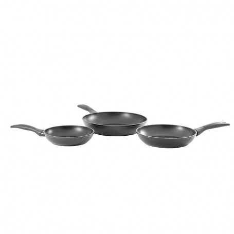 Set 3 poêles aluminium forgé anti adhésif LAETI Durand Dupont