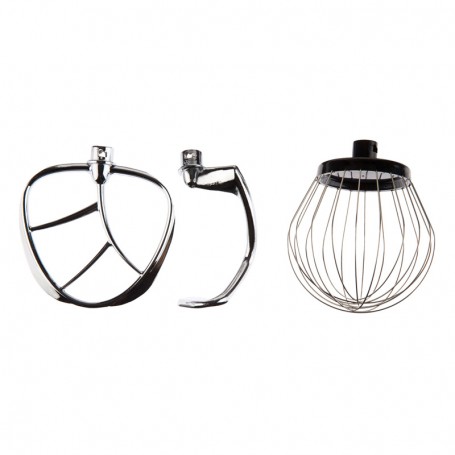 Robot pétrin avec bol inox 5 L AK80 Kitchencook Gris