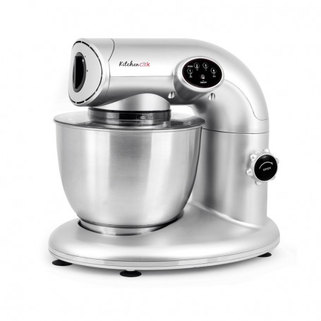 Robot pétrin avec bol inox 5 L AK80 Kitchencook Gris