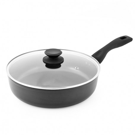 Sauteuse aluminium forgé anti adhésif TFI NOA Kitchencook