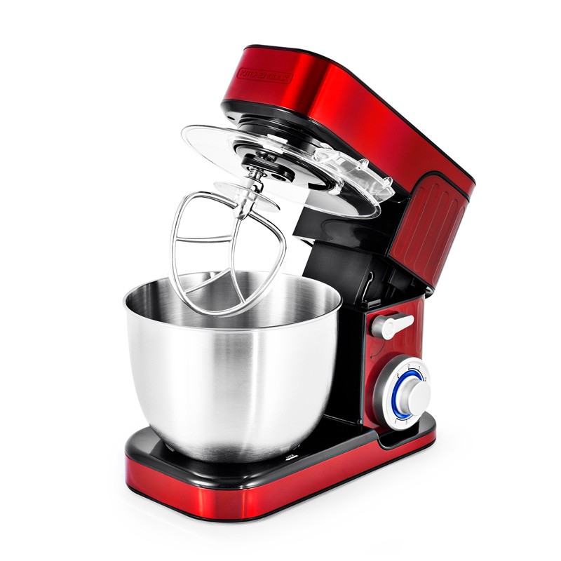 Robot pétrin inox avec mouvement planétaire ANTARA Kitchencook rouge