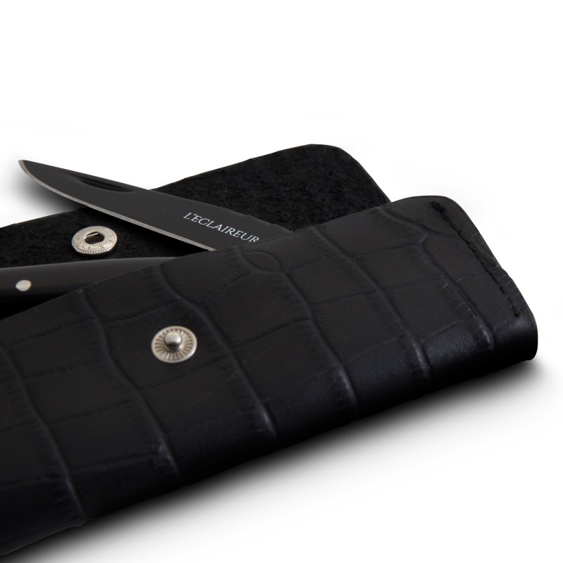 Pochette en cuir pour couteau VERITABLE