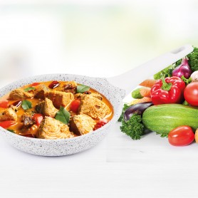 Poêle fonte d'aluminium 20 cm Anti adhésif CINDY Kitchencook 2