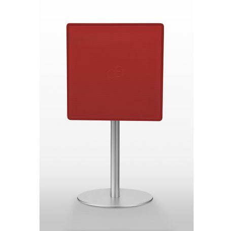 Enceinte bluetooth avec subwoofer PIANO rouge de Dynabass