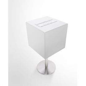 Enceinte bluetooth avec subwoofer PIANO blanc de Dynabass