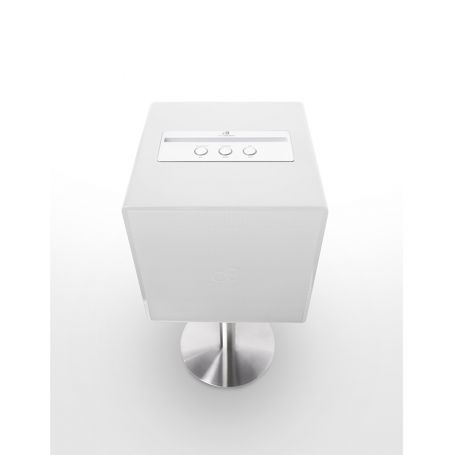 Enceinte bluetooth avec subwoofer PIANO blanc de Dynabass