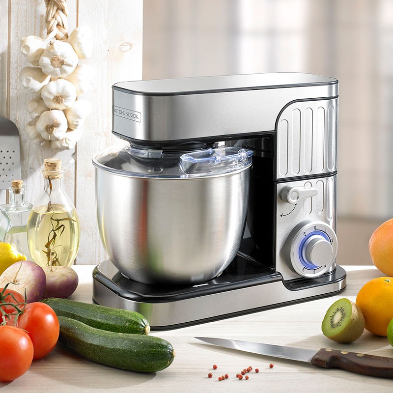 Robot pétrin inox avec mouvement planétaire ANTARA Kitchencook gris