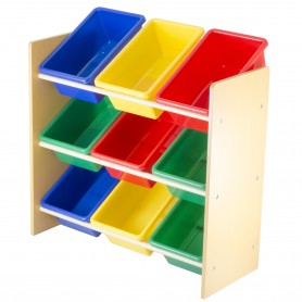 Meuble de rangement 3 étages et 9 casiers MEJ9 de Prego 2