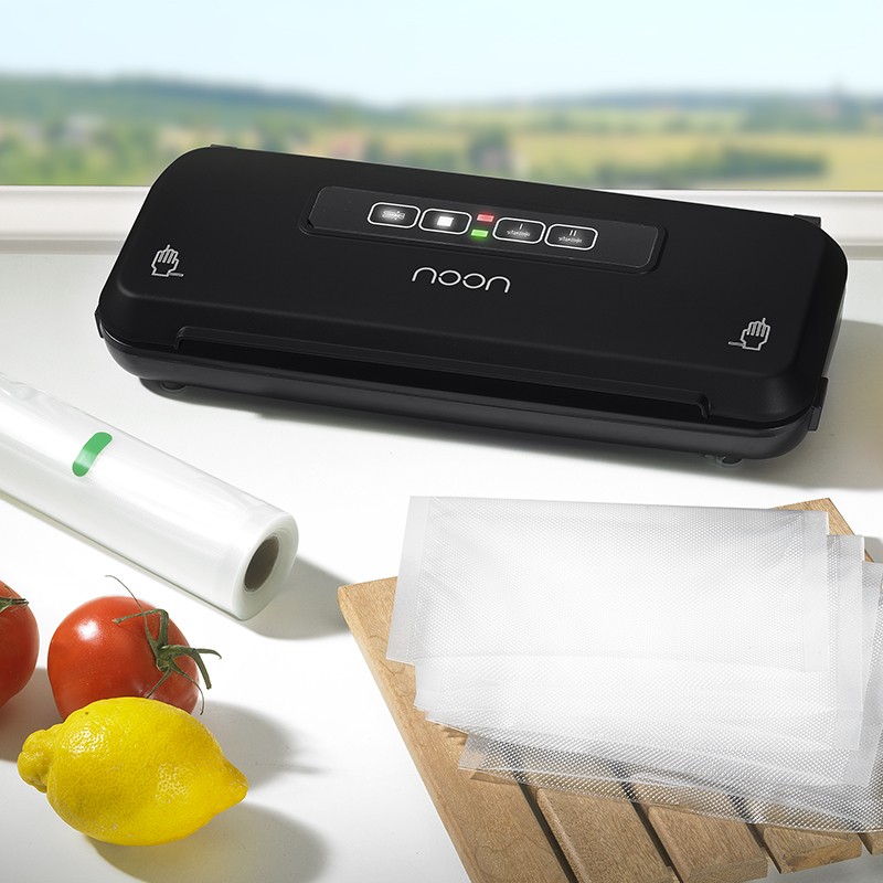 Machine sous vide tactile avec rouleau de sacs...