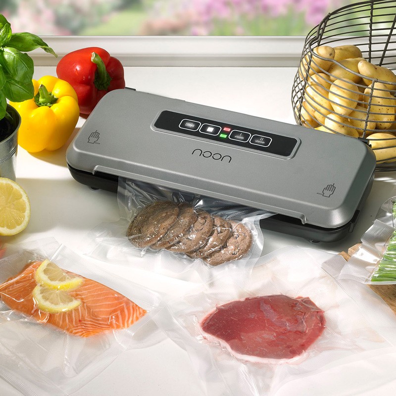 Machine sous vide tactile avec rouleau de sacs...