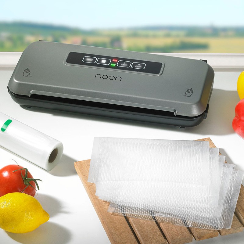 Machine sous vide tactile avec rouleau de sacs...