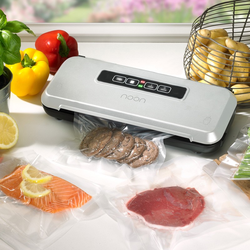 Machine sous vide tactile avec rouleau de sacs...