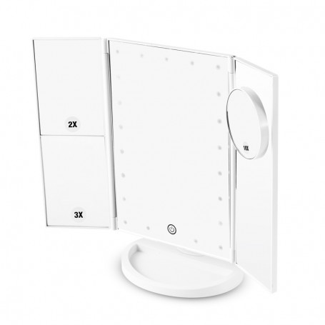 Miroir lumineux et grossissant x1, x2 et x3 TRIPTY3 Yoghi