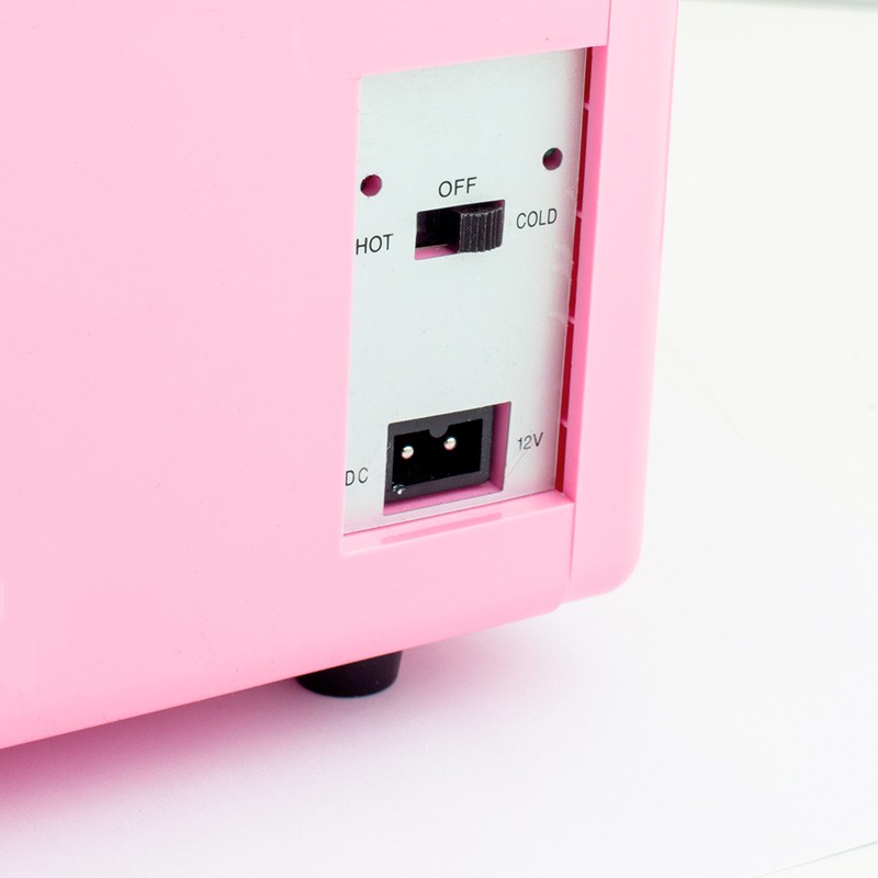 Mini réfrigérateur 4L froid et chaud COLD BEAUTY rose Yoghi