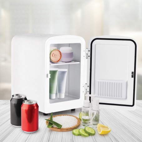 Mini réfrigérateur 4L froid et chaud COLD BEAUTY blanc Yoghi