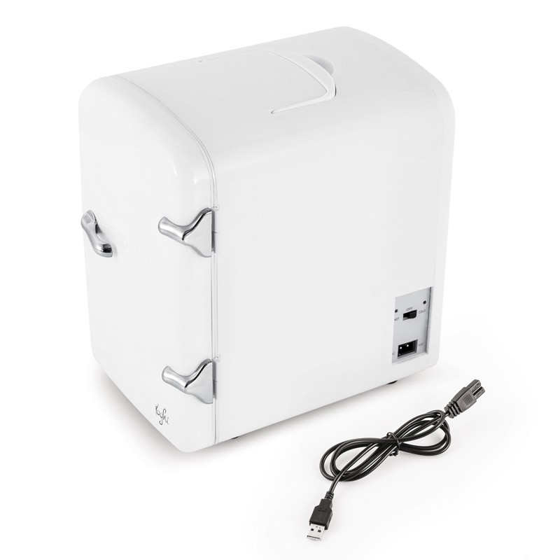 Mini réfrigérateur 4L froid et chaud COLD BEAUTY blanc Yoghi