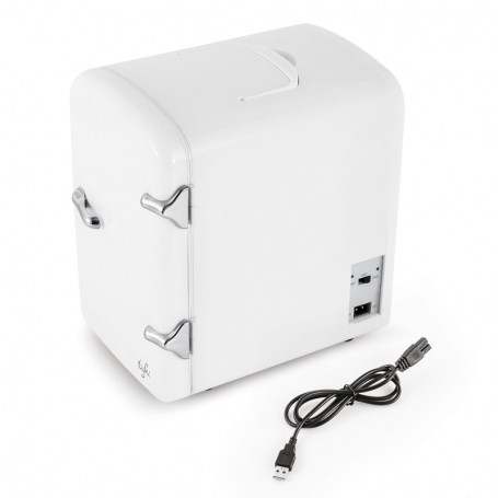 Mini réfrigérateur 4L froid et chaud COLD BEAUTY blanc Yoghi