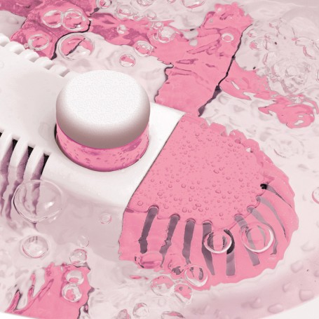 Bain de pied massant et pédicure HFM800 Yoghi rose