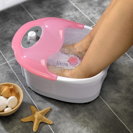 Bain de pied massant et pédicure HFM800 Yoghi rose
